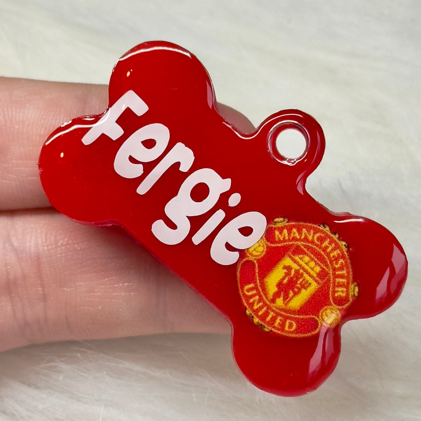 CUSTOM FOOTBALL BADGE TAG