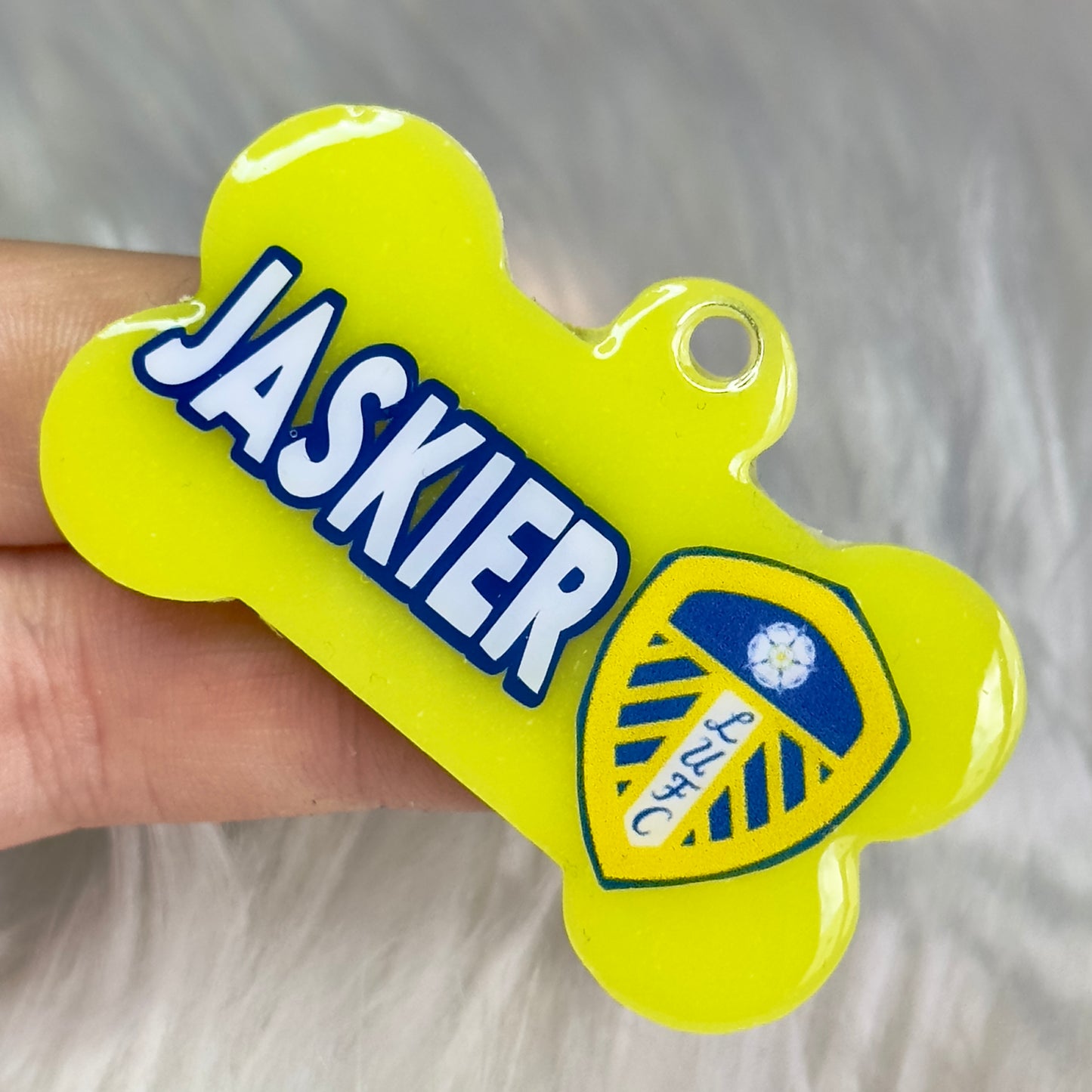 CUSTOM FOOTBALL BADGE TAG