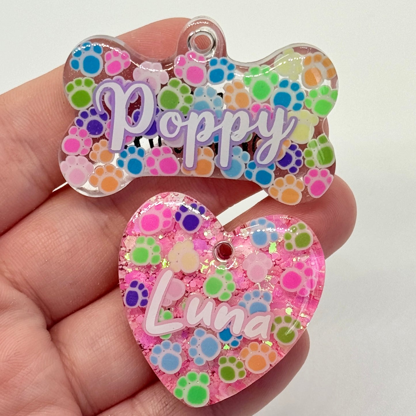 PAW PRINTS TAG