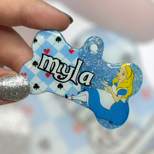 ALICE IN WONDERLAND TAG