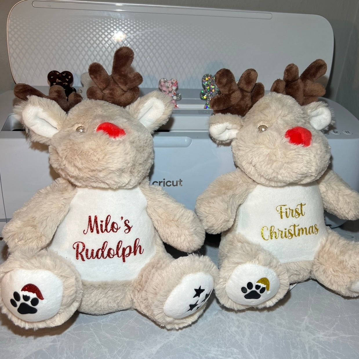 CHRISTMAS REINDEER TEDDY