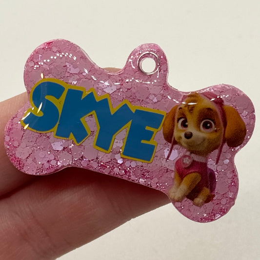 PAW PATROL SKYE DOG TAG