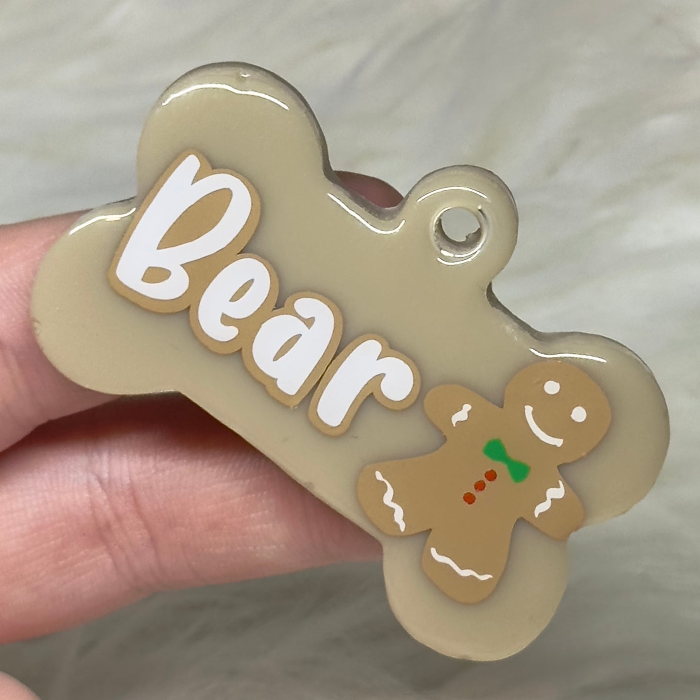 GINGERBREAD MAN TAG