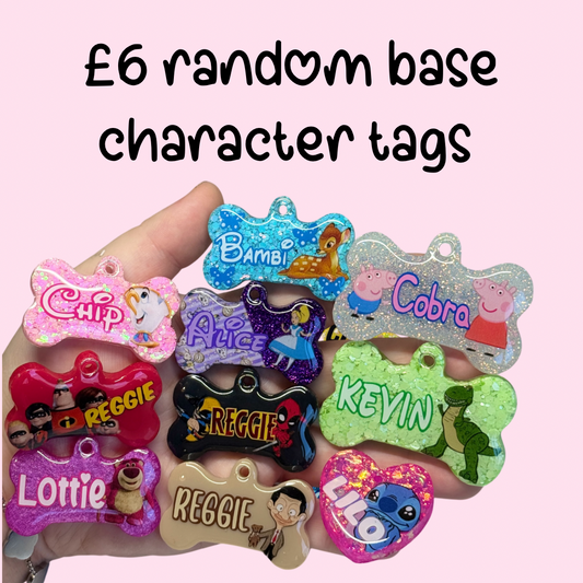 CHARACTER TAG OFFER