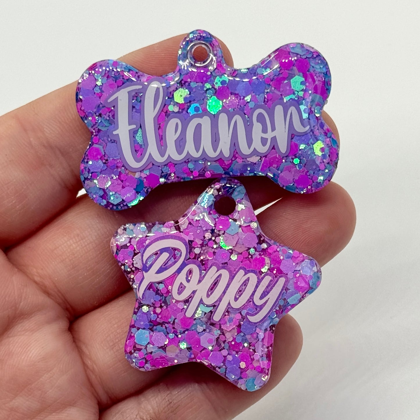 PARTY POP GLITTER TAG