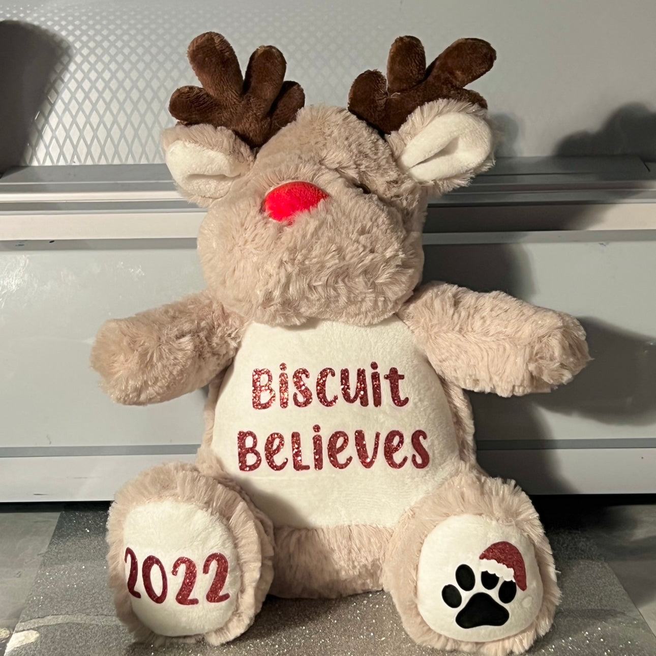 CHRISTMAS REINDEER TEDDY