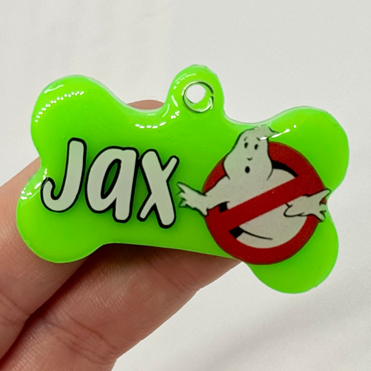 GHOST BUSTERS LOGO TAG