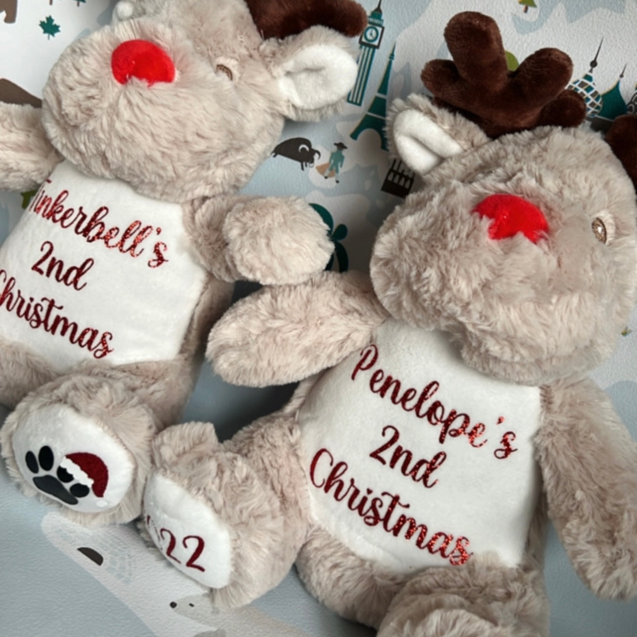 CHRISTMAS REINDEER TEDDY