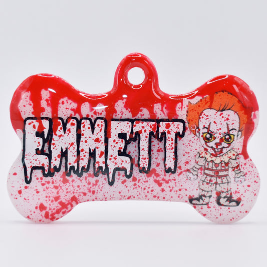 PENNYWISE BLOOD DRIP TAG