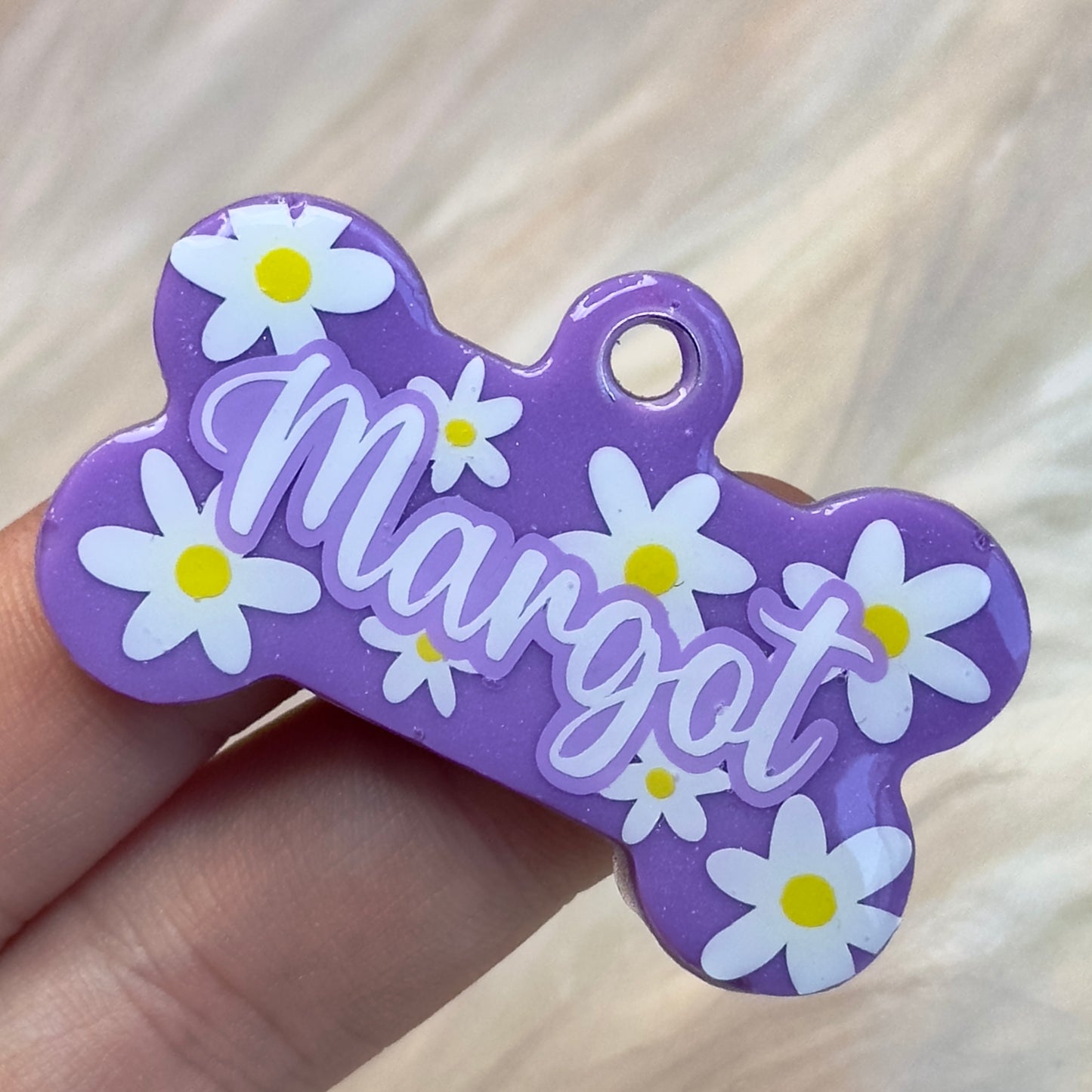 DAISY FLOWER TAG