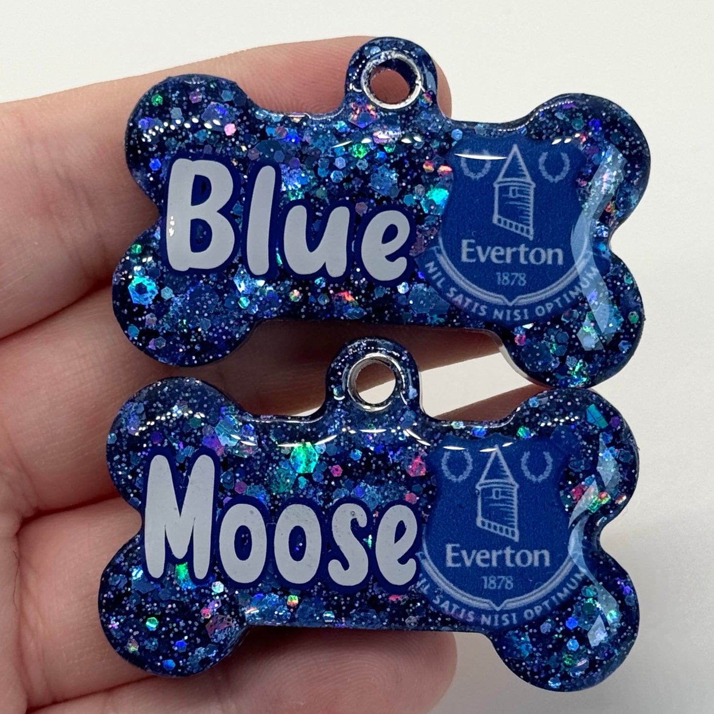 CUSTOM FOOTBALL BADGE TAG