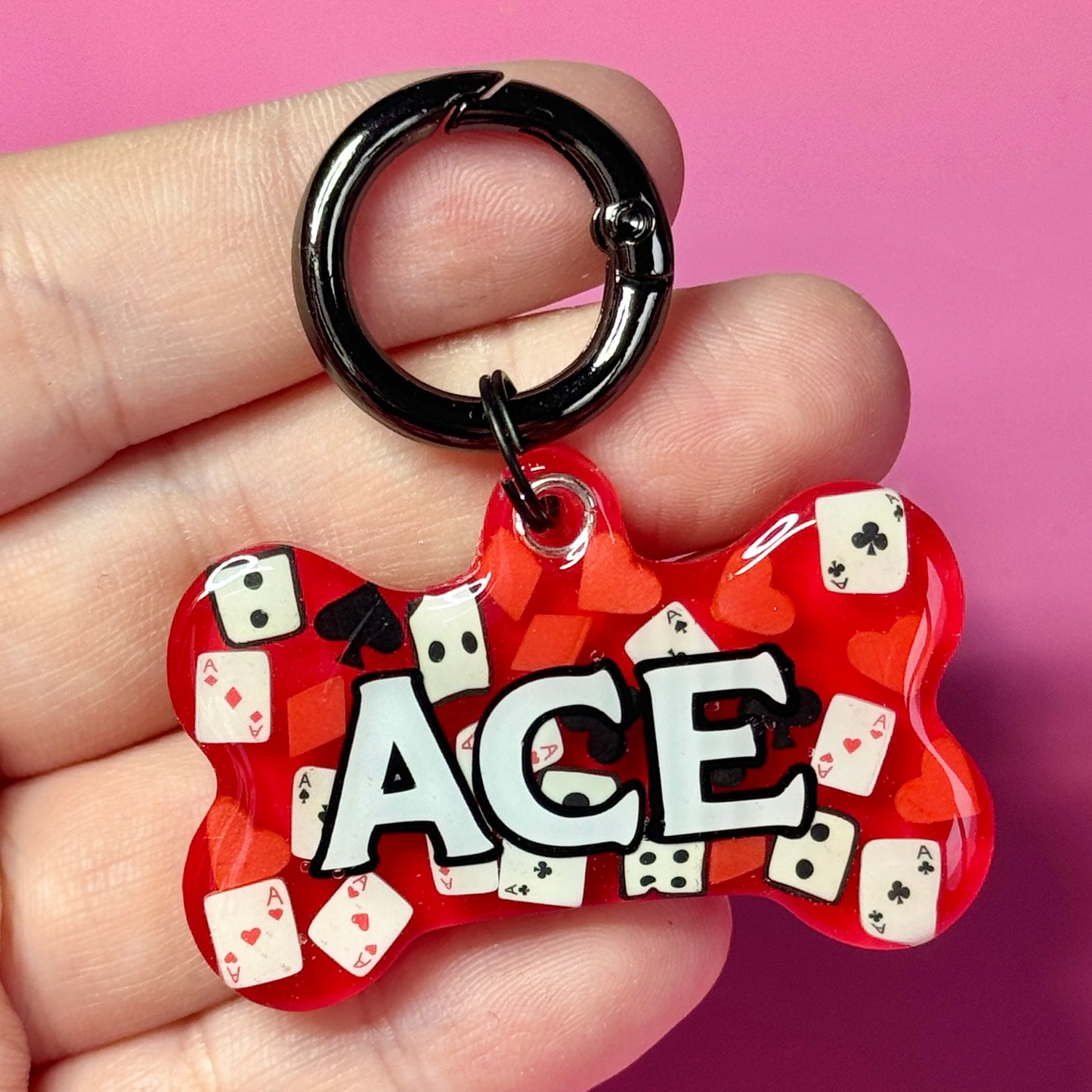 ACE OF CARDS TAG