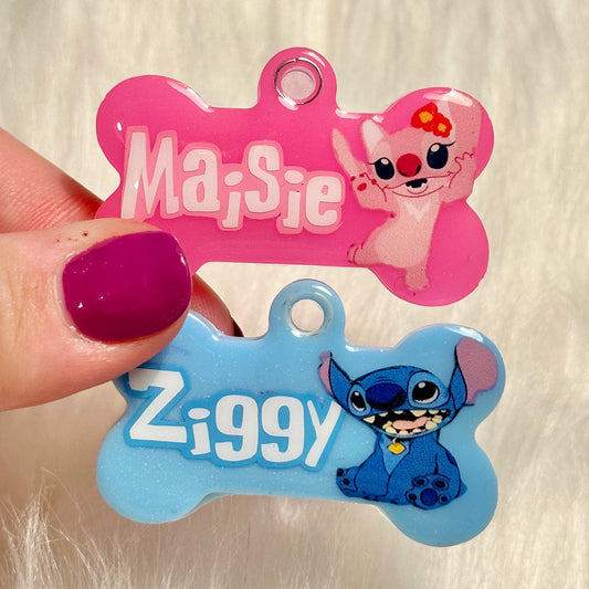 STITCH & ANGEL TAG