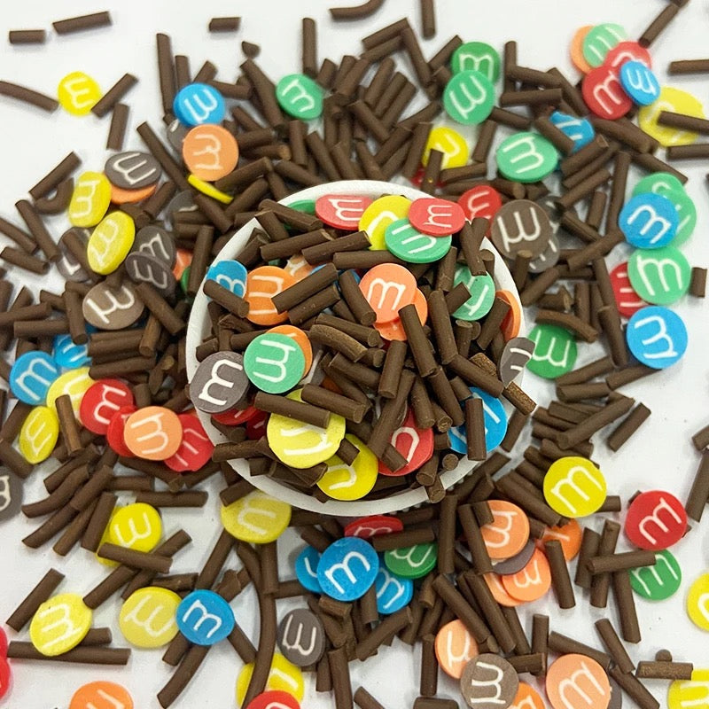 M & M CHOCOLATE TAG